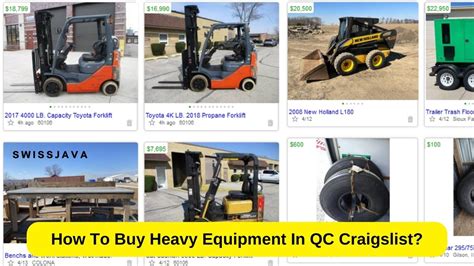 central michigan craigslist heavy equipment|More.